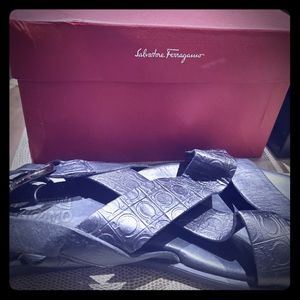 Ferragamo Mens Strap Sandals 11